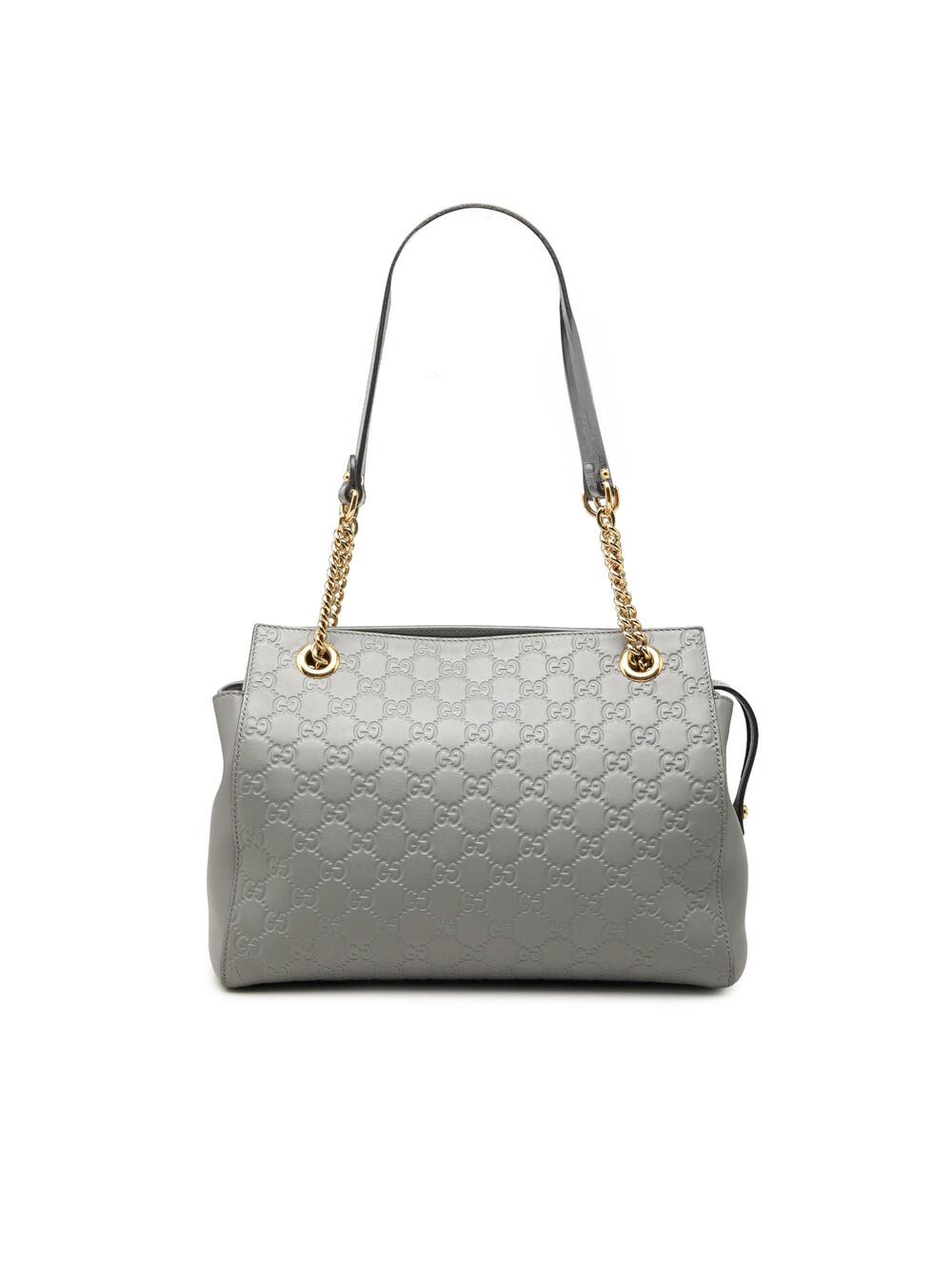 Soft Signature Shoulder Bag Guccissima #365856G10B